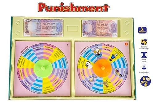 Punishment Quiz Board Game for Family Fun, GK & Social Skills (7+ Yrs) view 2