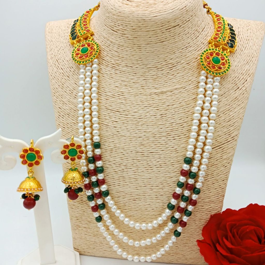 Traditional Meenakari Jewellery jumka SetWomens and girls look like awesome jewellery necklace best quality