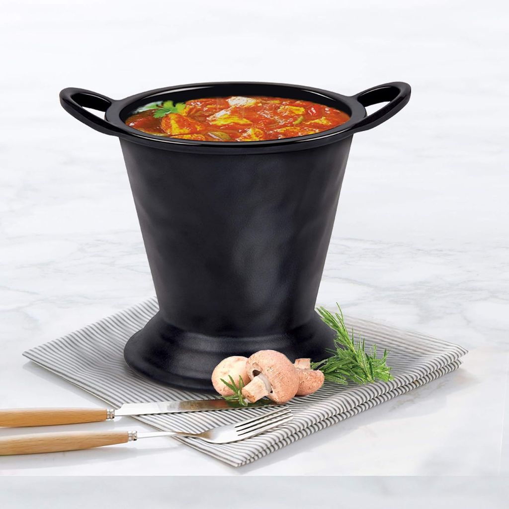 Milton Melamine Bucket, 1 Piece, 400 ml, Black view 2