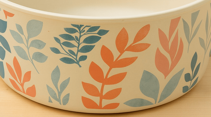 ECOCASK Premium Bamboo Kitchen Bowl | Eco-Friendly Large Serving & Mixing Bowl view 2