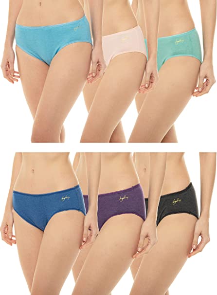 Feelings Hipster Plain Panties Pack of 3 view 2