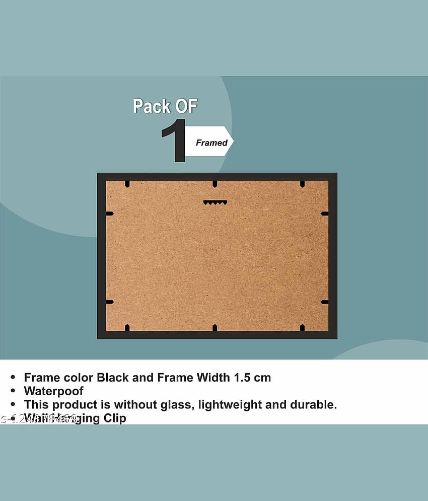 SNDArt MDF Multicolour Photo Frame Sets No. of Pieces- 1 view 2
