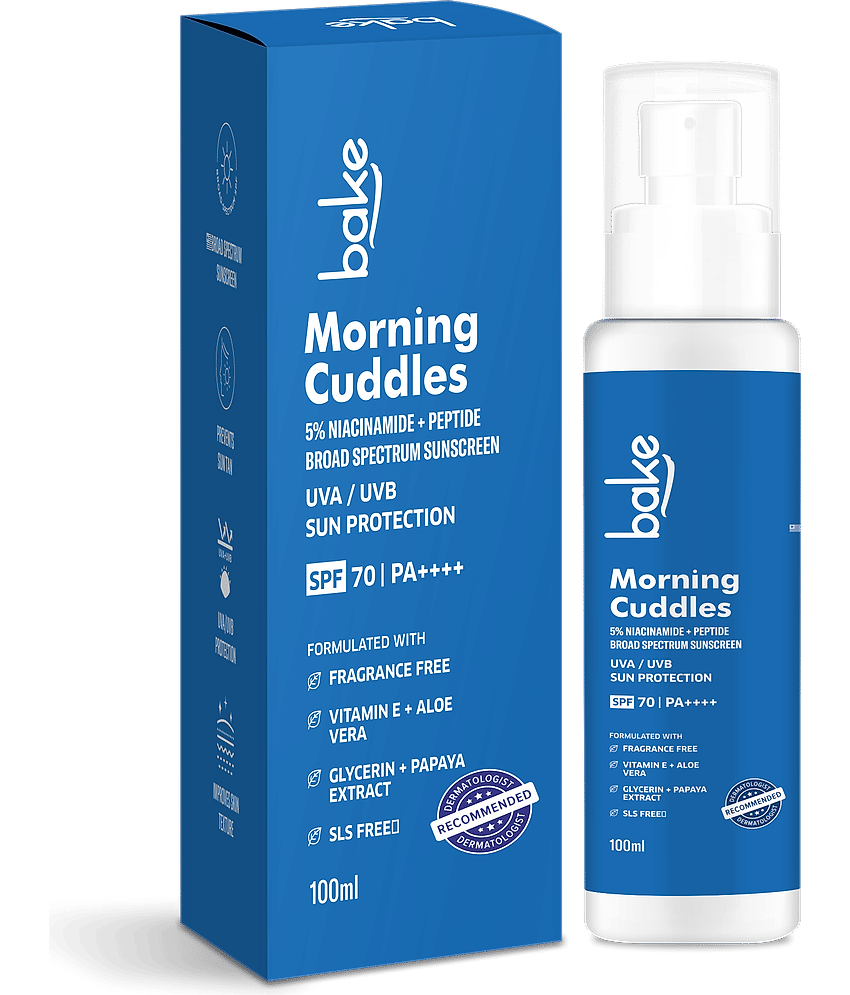 BAKE SPF 70 Sunscreen Cream For All Skin Type ( Pack of 1 )