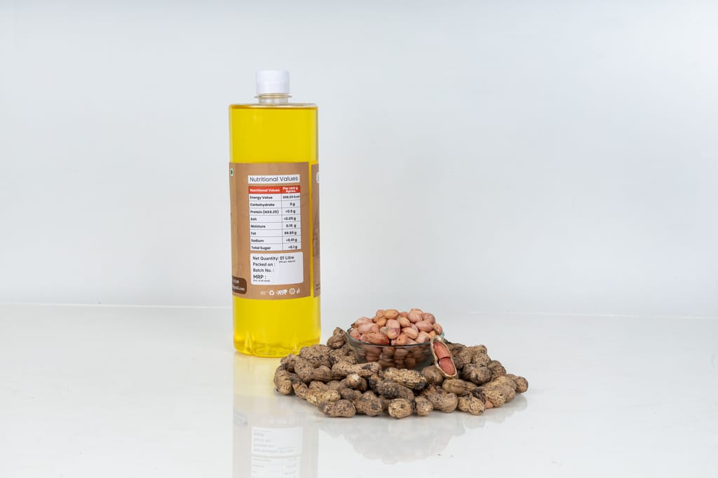 Groundnut Oil 1 liter Each view 2