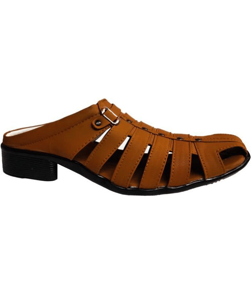 RAGE GAZE - Beige Men's Sandals view 2