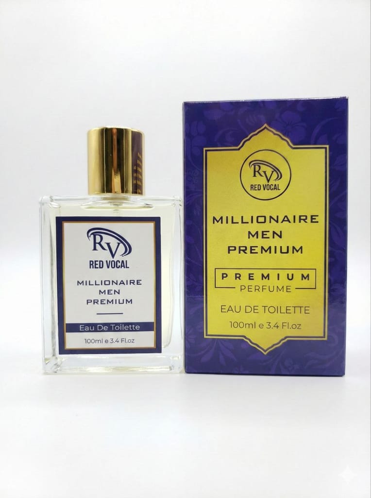Red Vocal Millionaire Men’s Premium Eau De Toilette – 100ml, Bold & Luxurious Long-Lasting Fragrance view 2
