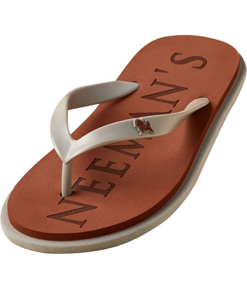Neemans Eco Classic Slippers Brown Women's Flip Flop view 2