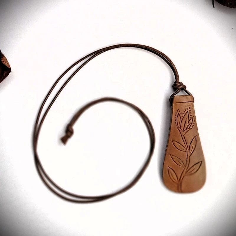Terracotta pendant view 2