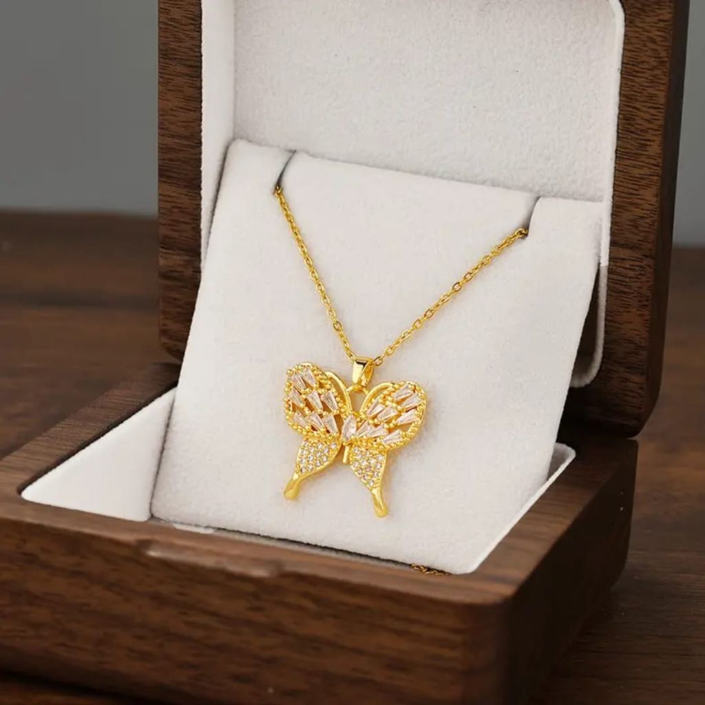The Daily Butterfly Pendant view 2