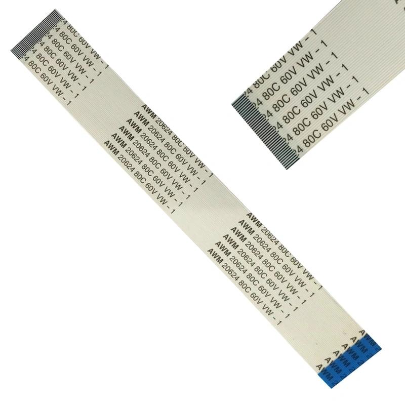 40 Pin 0.5mm Pitch 150mm Reverse Side Connection FFC Ribbon Flexible Flat Cable view 2