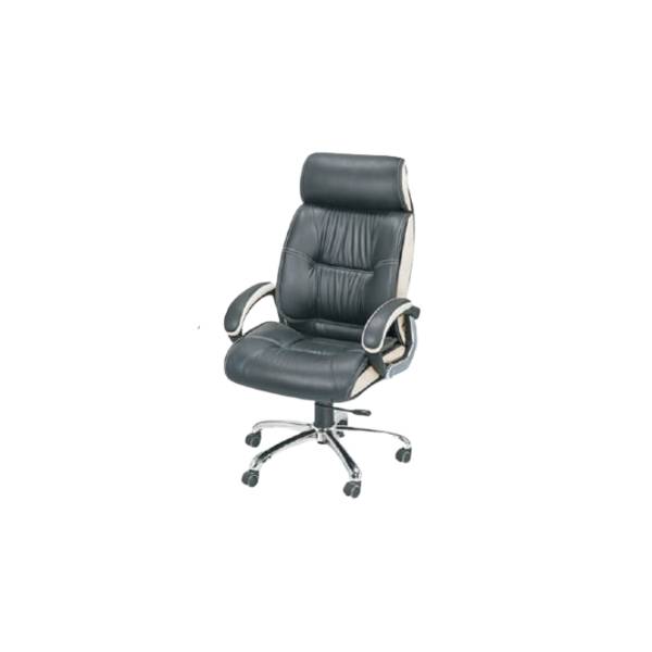 I am Boss - Leatherette Revolving With Cushioned Handle & Metal Base (CS-L06-HB)