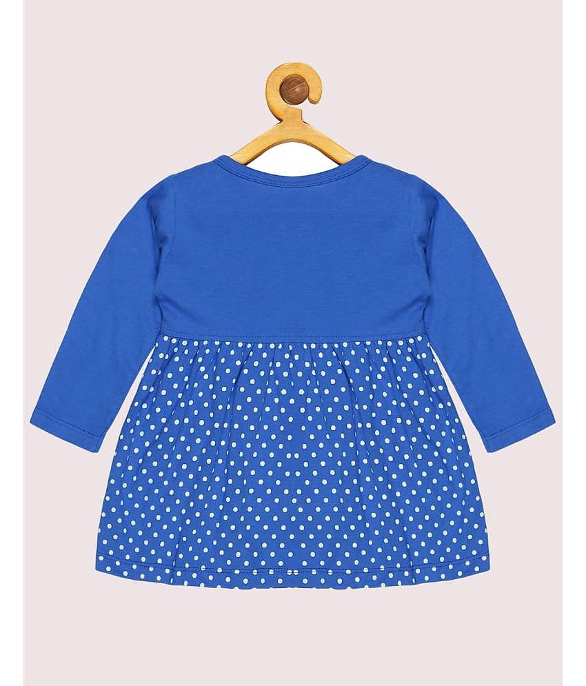 Babeezworld Pack of 2 Baby Girls Cotton Dress ( Blue & Green ) view 2