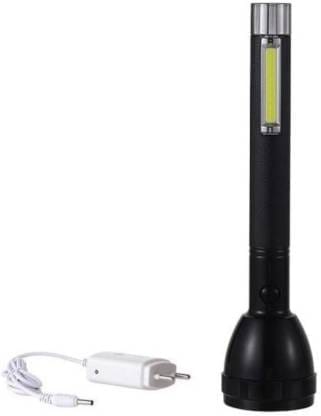 STARDEEP JY 2080 SUPER High Power Flashlight for Camping Hiking wth Emergency Light 5+3W Torch (Black, 27 cm, Rechargeable) view 2