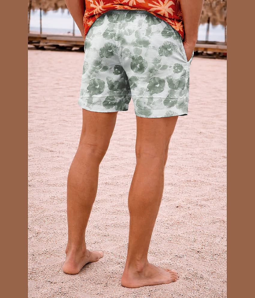 FTX Grey Cotton Blend Men's Shorts ( Pack of 1 ) view 2