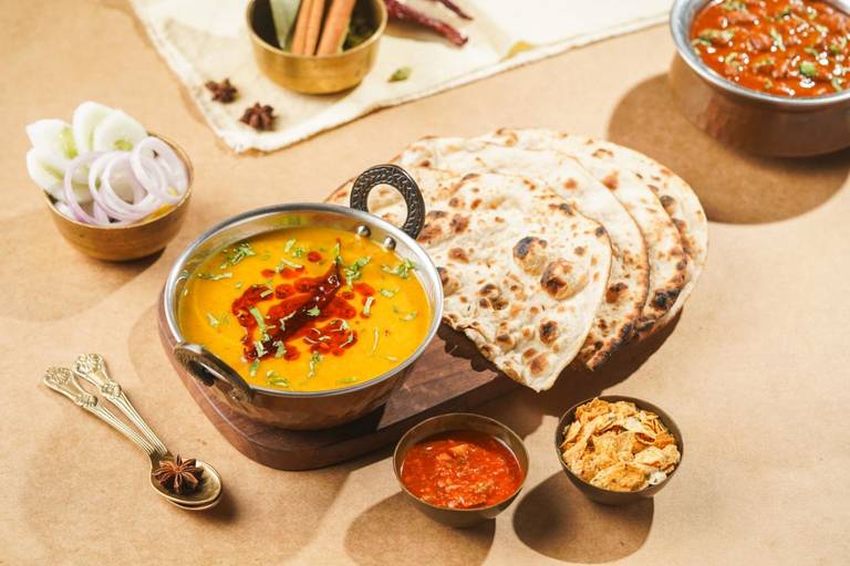 Dal Tadka Roti Meal Combo