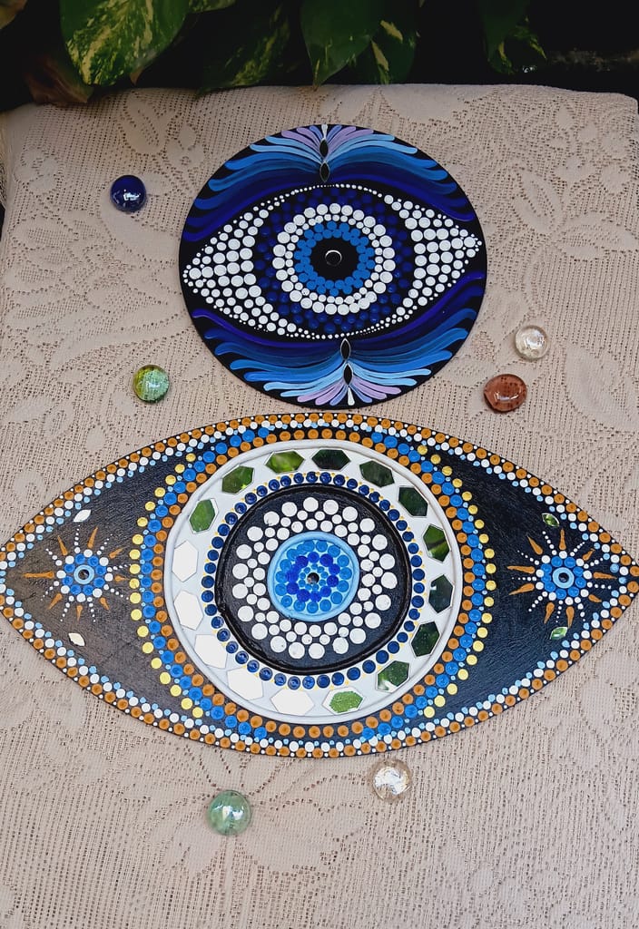 Evil Eye Charm Hanging Wall Decor Combo view 2