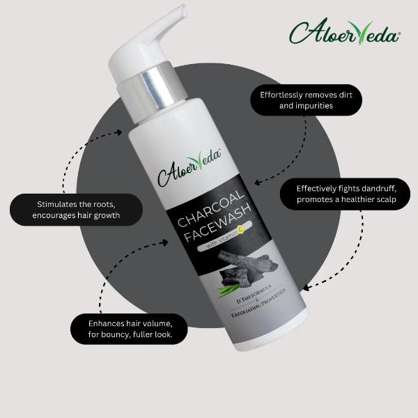 Charcoal Facewash view 2