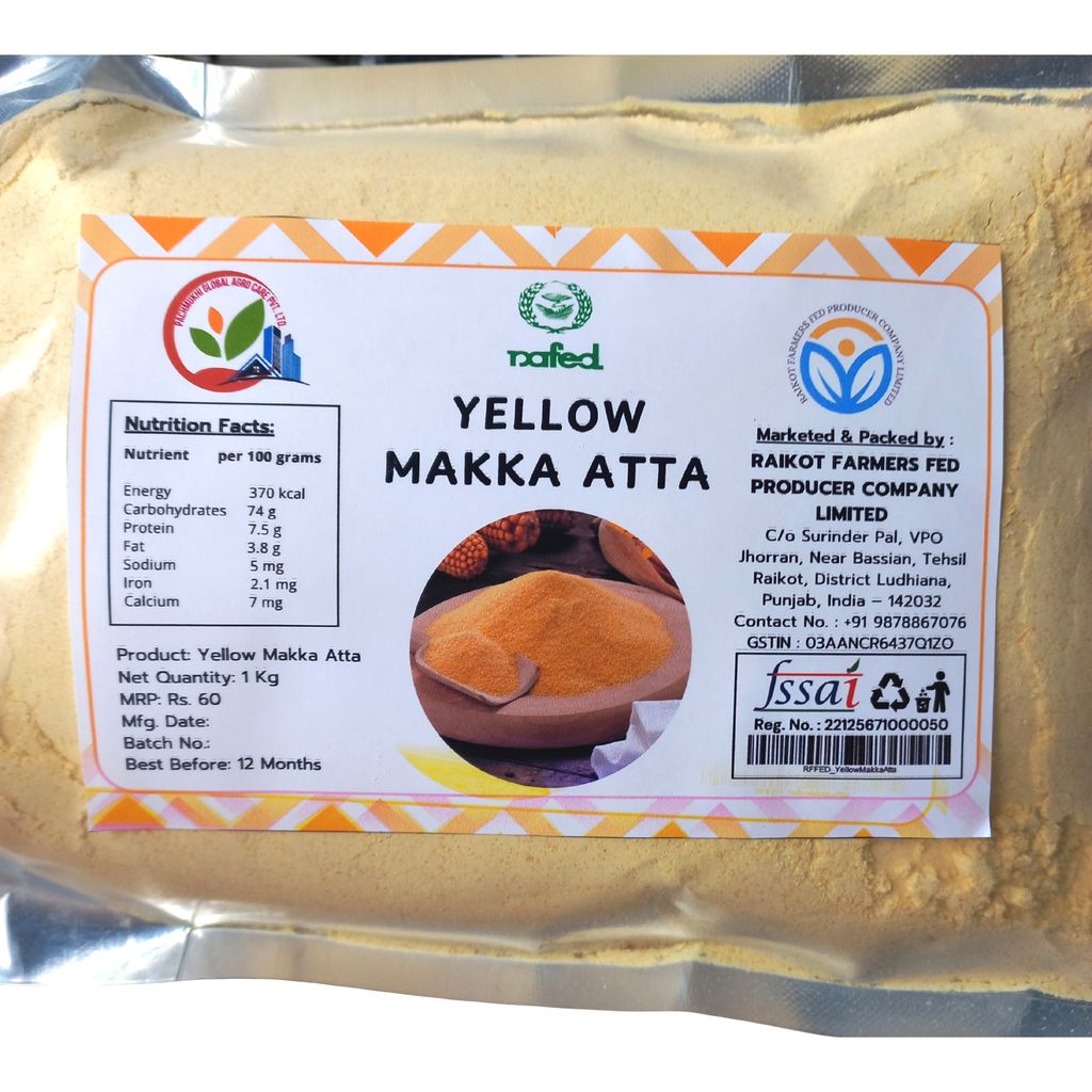 Yellow Makka Atta view 2
