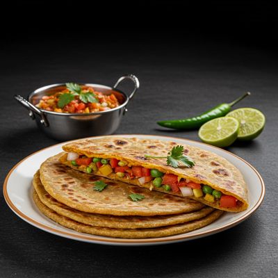 Mix Veg Paratha