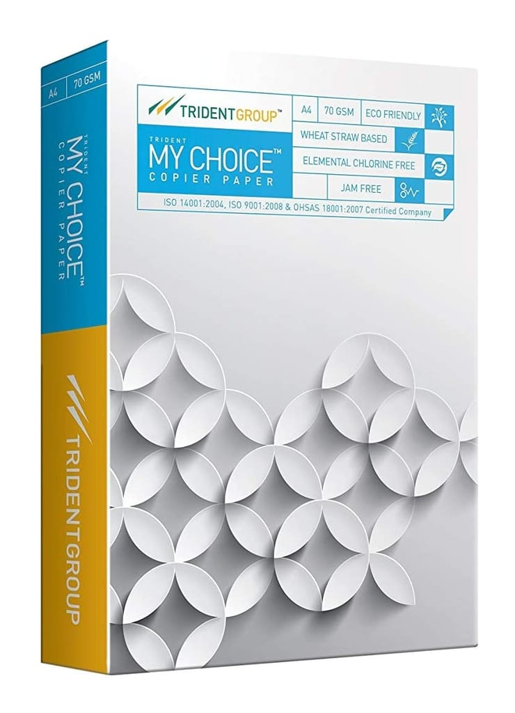 Trident My Choice A4 70 gsm 1 Ream, (500 sheet) view 2