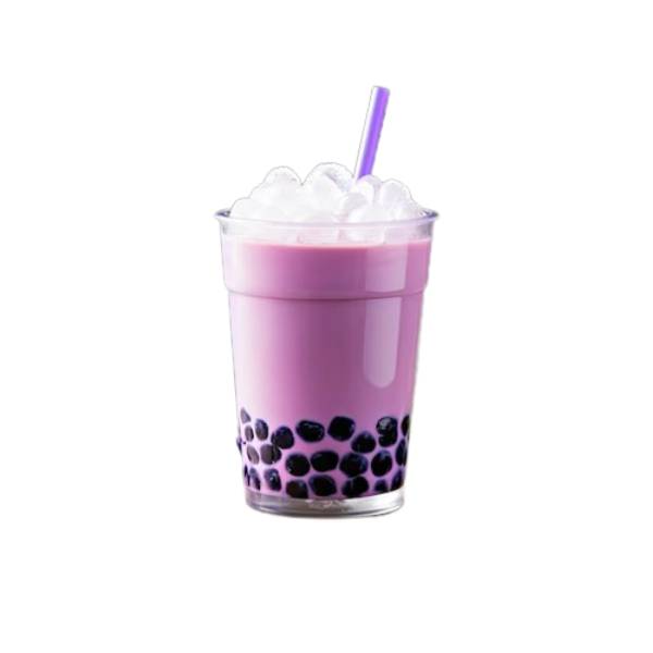 Black Currant Boba Shake