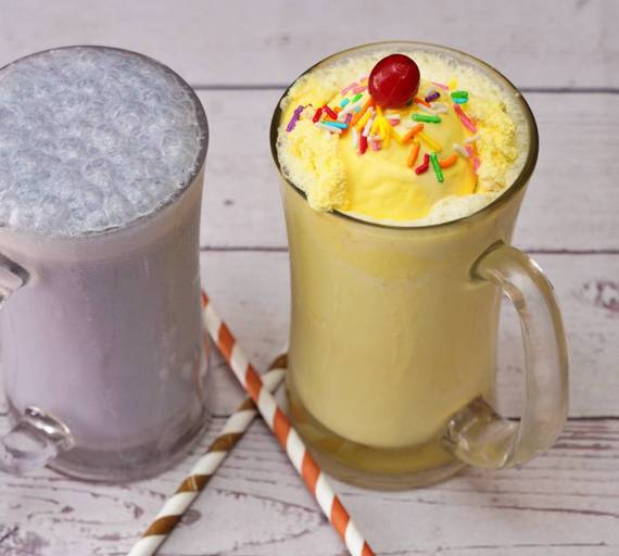 Black Currant Shake +Butterscotch Shake