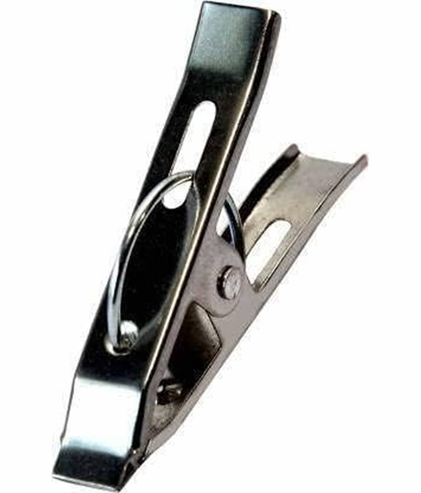 Stainless Steel Cloth Clips for Drying Clothes | Strong & Rustproof Laundry Clips for Home & Outdoor Use – Set of 12 view 2