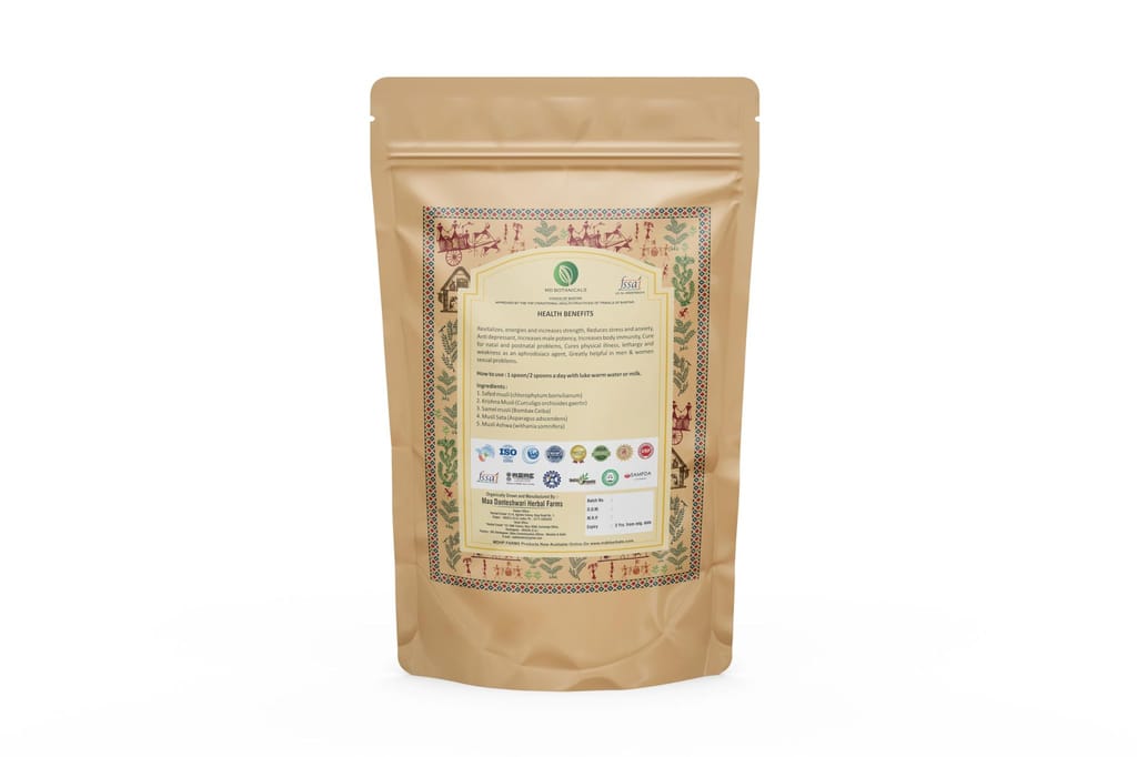 Musli Amrit Gold by MD Botanicals Enhance Stamina and Overall Health | Musli Root Powder - 100 GM view 2