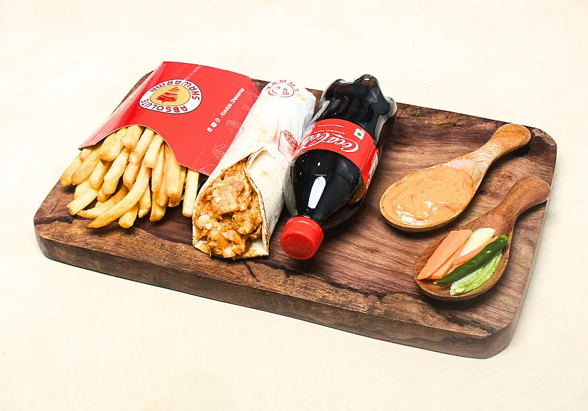 Mexican Chicken Shawarma Combo