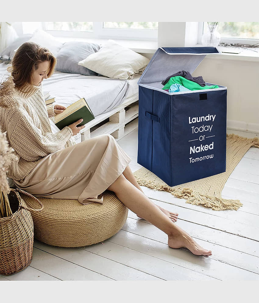 Cutbaaz Grey Laundry Bags ( Pack of 1 ) view 2