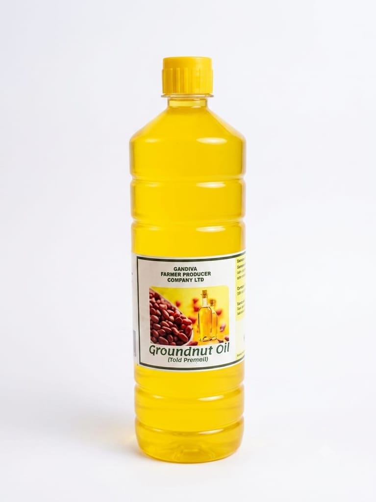 Groundnut Oil - 1L" wood pressed view 2