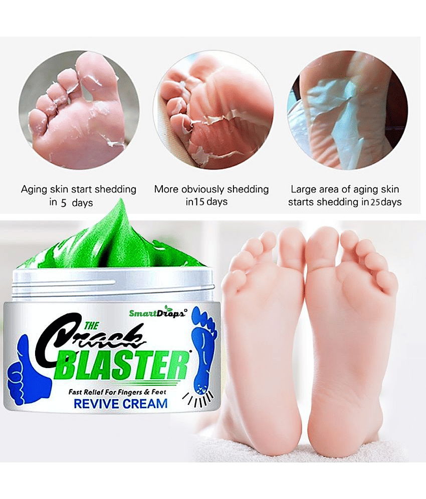 Smartdrops Foot Care Cream for soft heels Feet Cream Foot Cream ( 100 g ) Pack of 2 view 2
