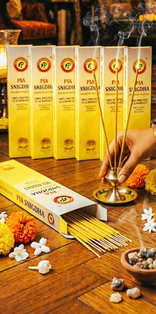 Pia Creations SNIGDHA Premium Quality Incense Sticks ( 180 Gm, Pack of 6 ) view 2