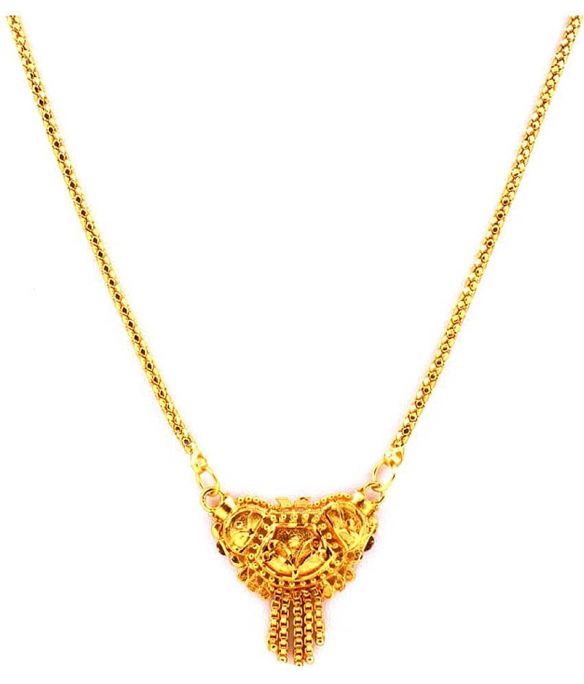 JIPPA - Golden Mangalsutra ( Pack of 1 ) view 2