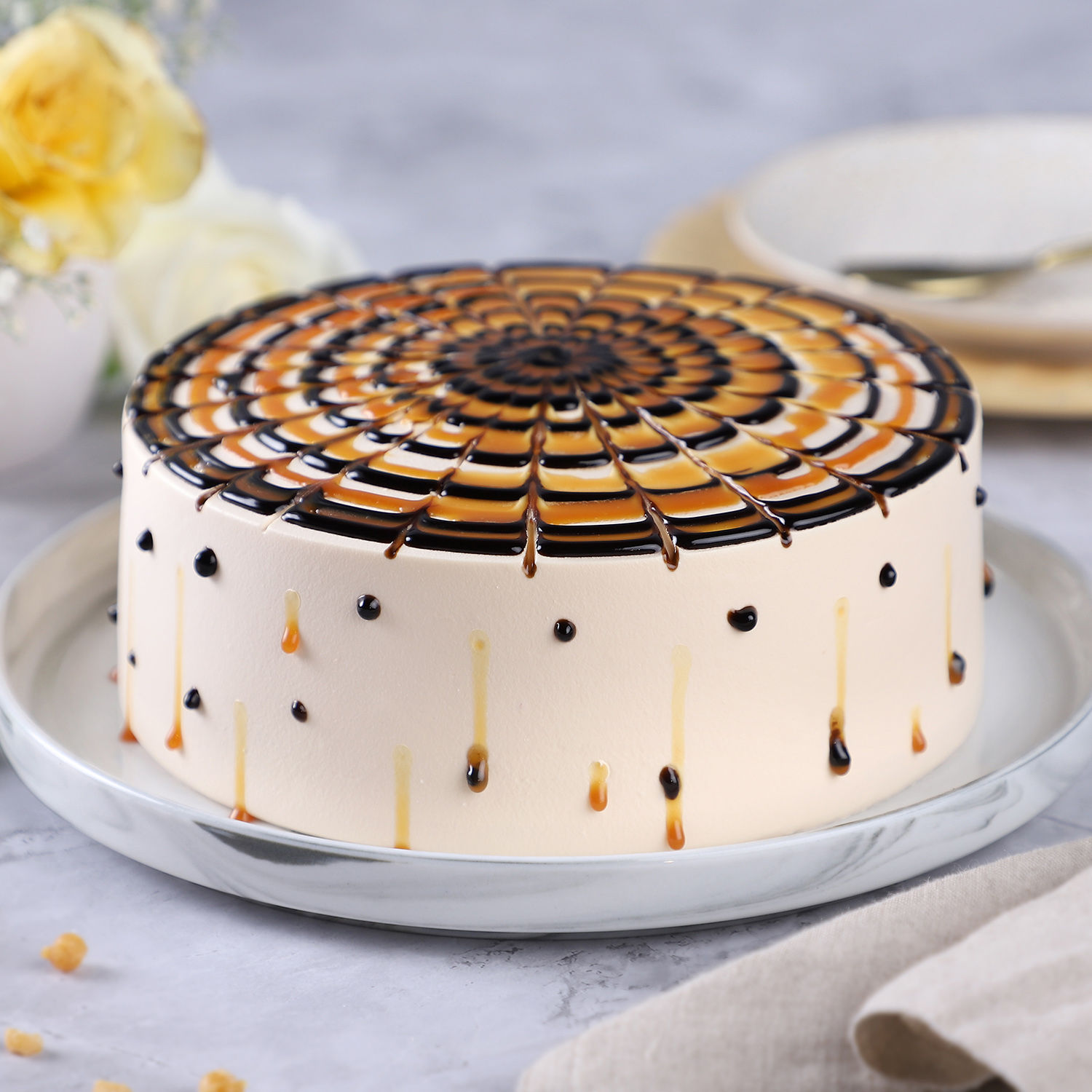 Velvety Butterscotch Delight view 2