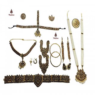 Bharatanatyam Classical Dance Jewellery Full Set