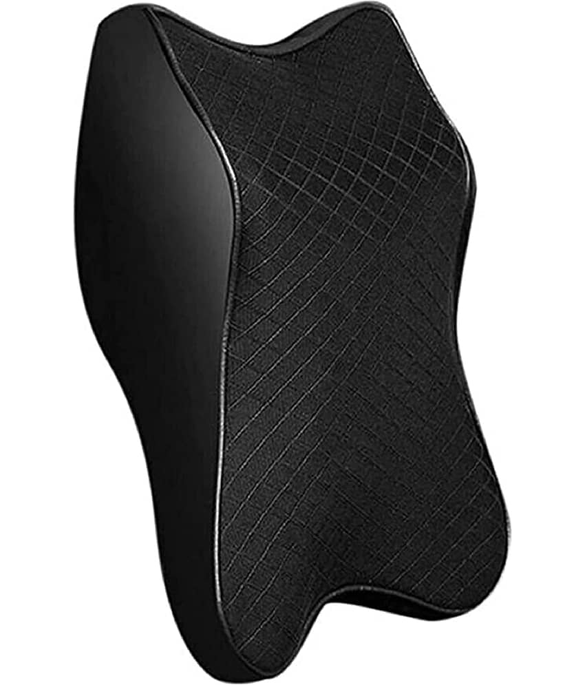 RAMDEV ENTERPRISE Memory Foam Back / Lumbar Support Single Black view 2