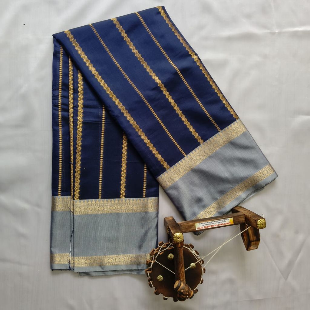 Soft Silk Saree with Blouse view 2