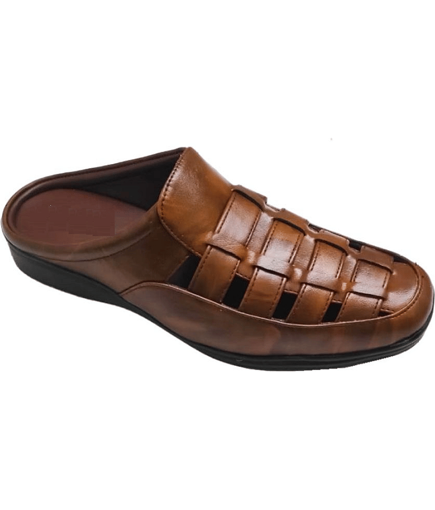 INFINITRENZ - Brown Men's Sandals view 2