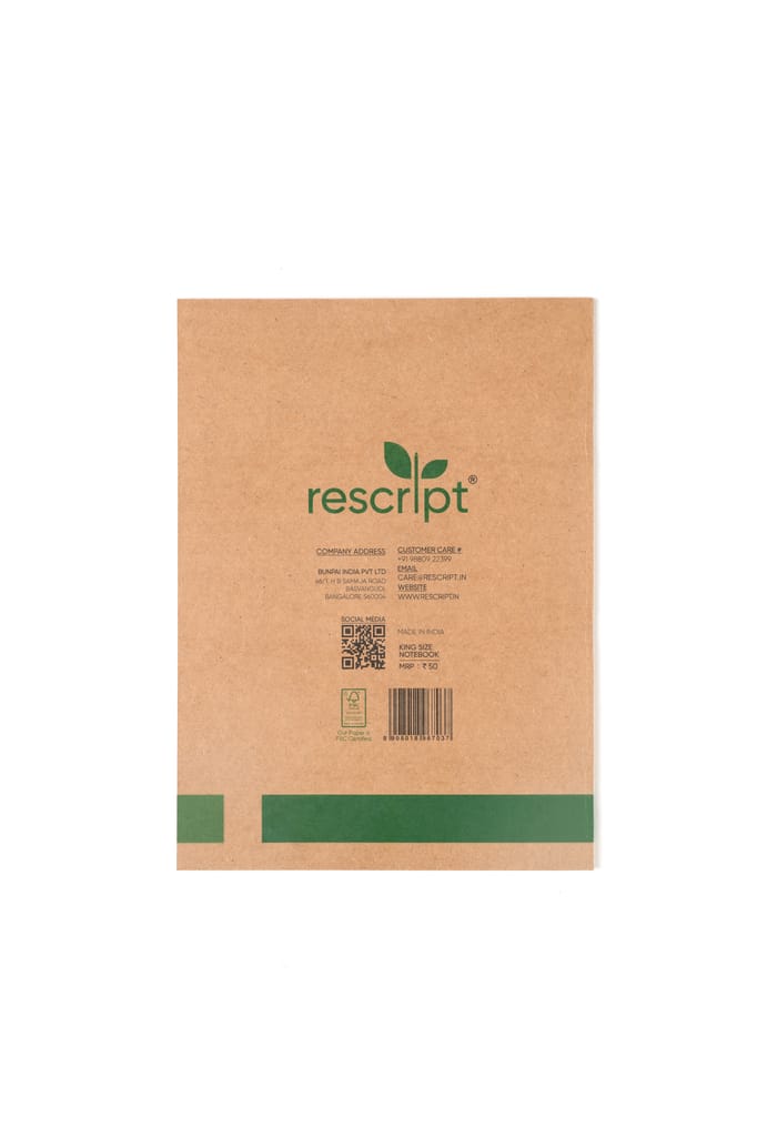 Eco-Friendly Notebooks - Pack of 6 | Rescript view 2
