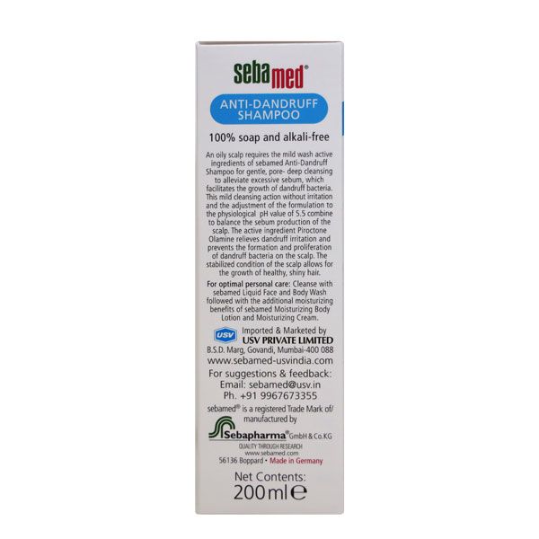 Sebamed Anti Dandruff Shampoo 200 Ml view 2