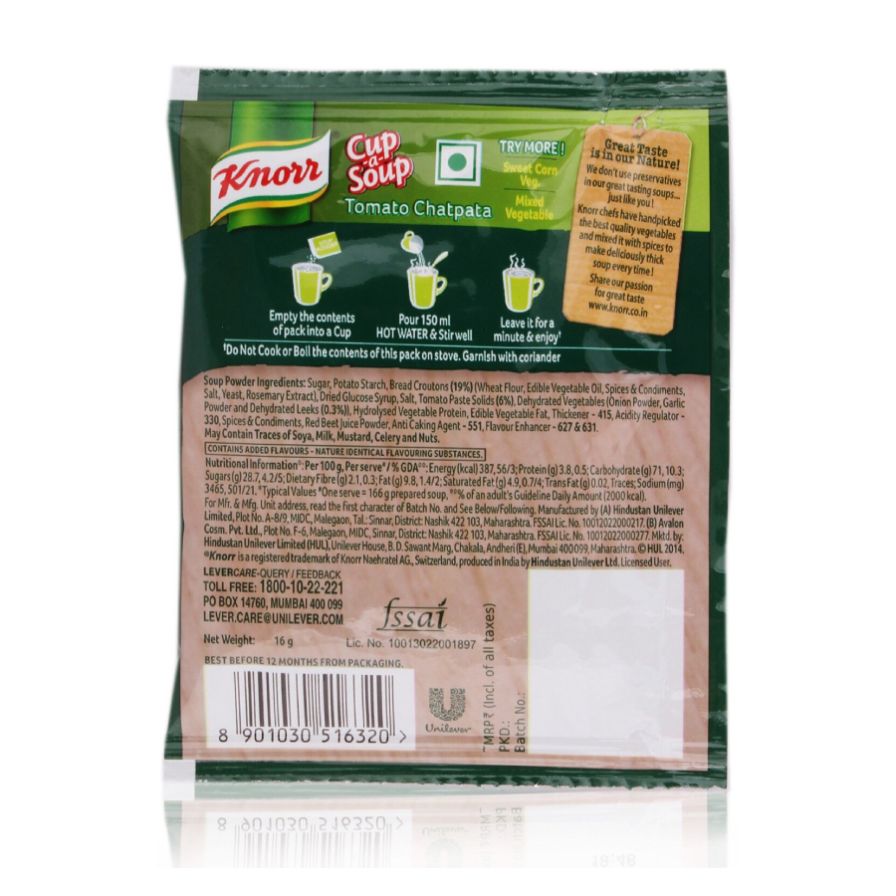 Knorr Instant Soup Tomato 16 Gms view 2