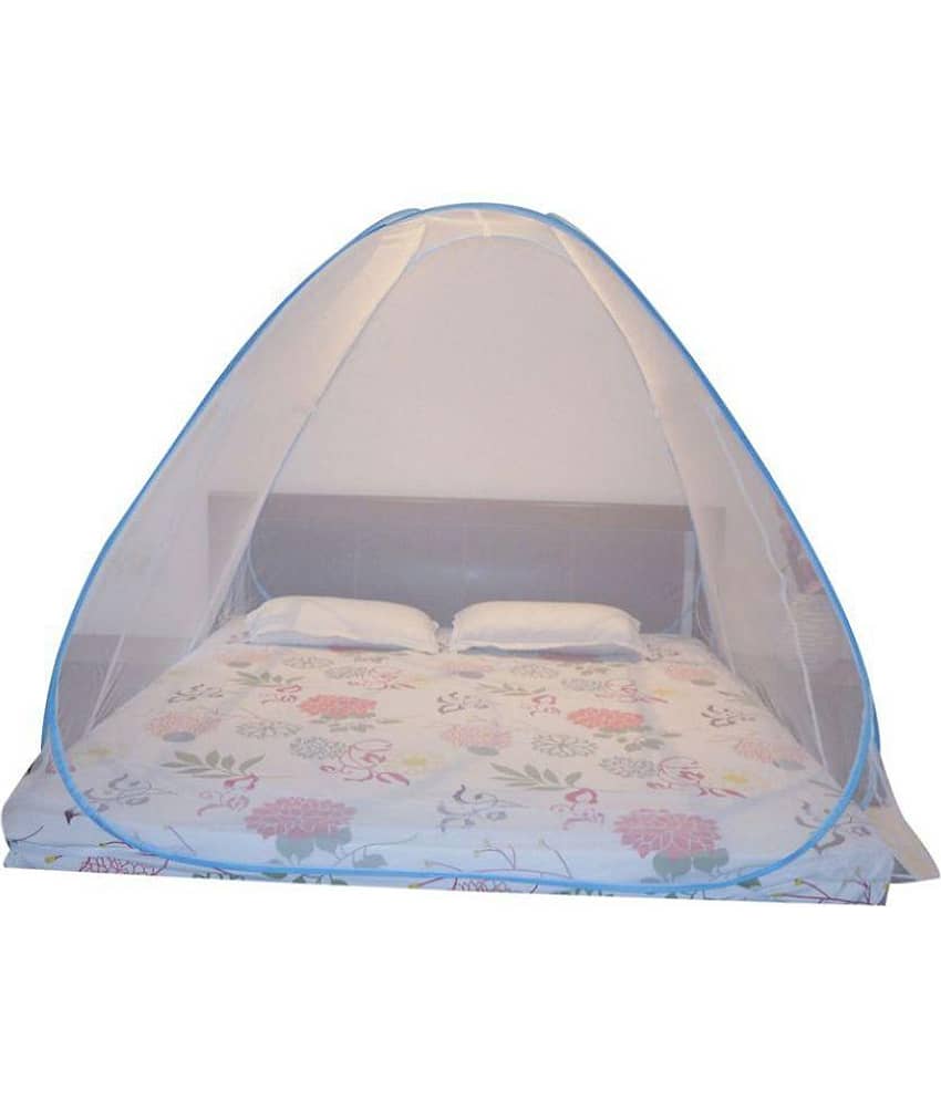 Riddhi Mosquito Net, Machardani Double Cream Plain Mosquito Net, Machardani view 2