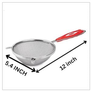 Stainless Steel Soup & Juice Strainer for Kitchen use/Food Strainers/Steel Juicer Strainer view 2