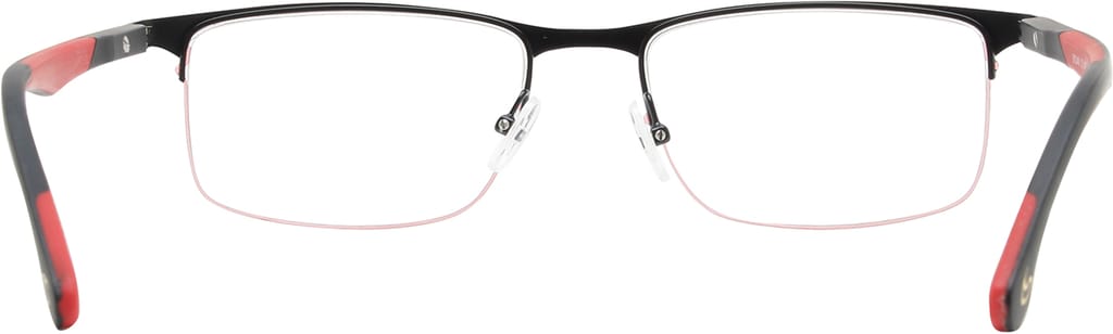 Carrera Eyeglass Half Supra Frames Black Crystal Frame view 2