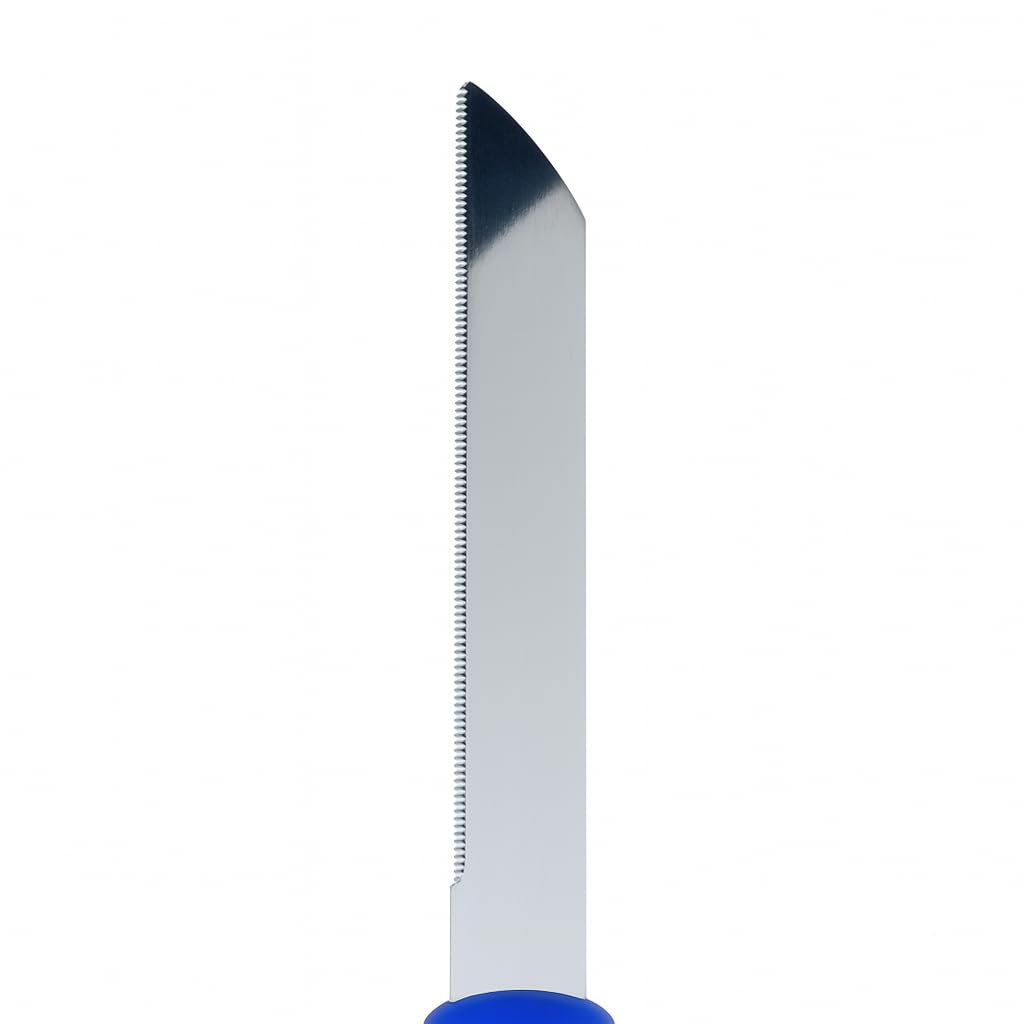 KARTHI7OCT STORE Serrated Kitchen Knives (Pack of 4) � Multicolor 19 cm Length � Stainless Steel Blades � Vegetable Chopper & Fruit Cutter � Utility Knife Set for Home Kitchen Use view 2