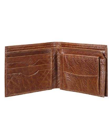 RL W 18 - Br Leather Wallet (Brown) view 2