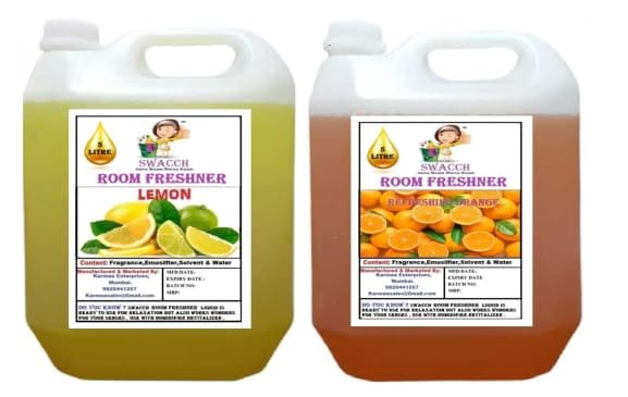 Swacch Room Freshner (5 Litre) (Pack of 2) Lemon & Orange view 2