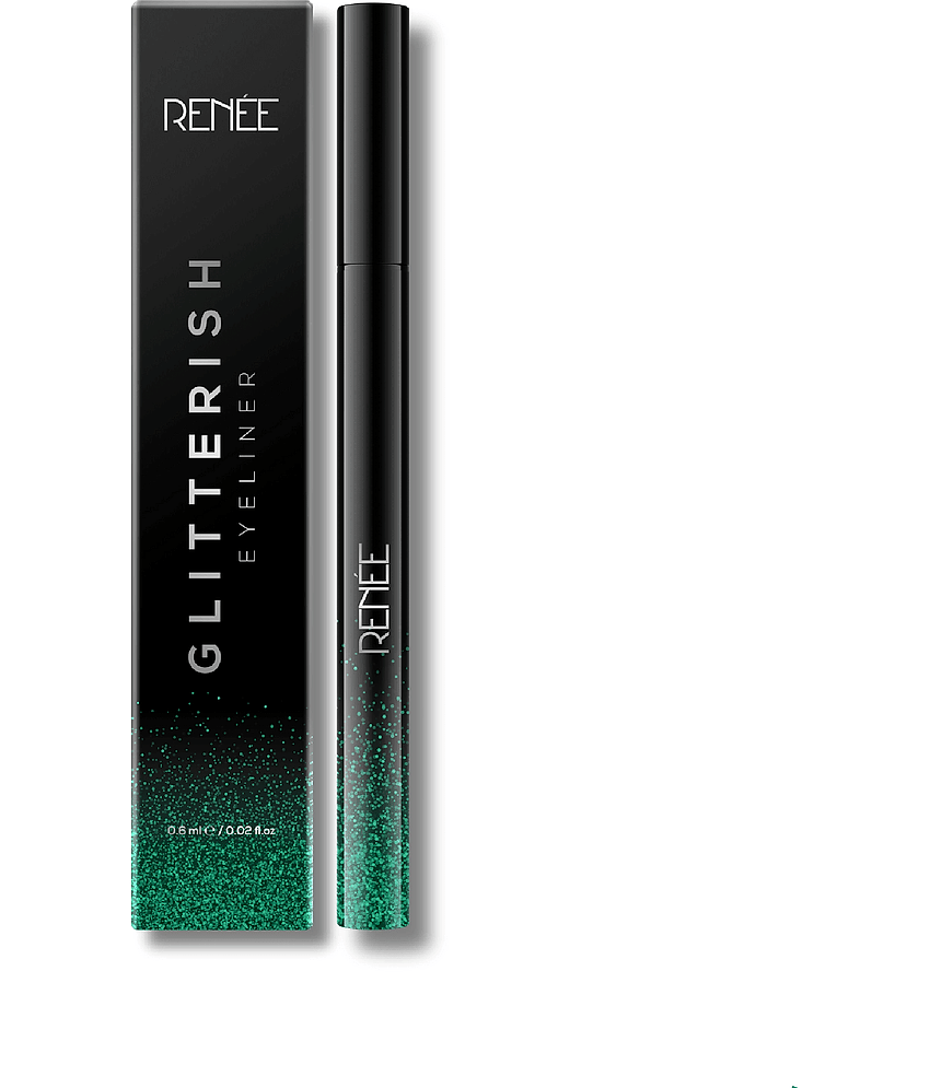 GLITTERISH EYELINER - 04 GREEN_0.6GM view 2