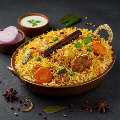 Hyderabad Veg Dum Biryani
